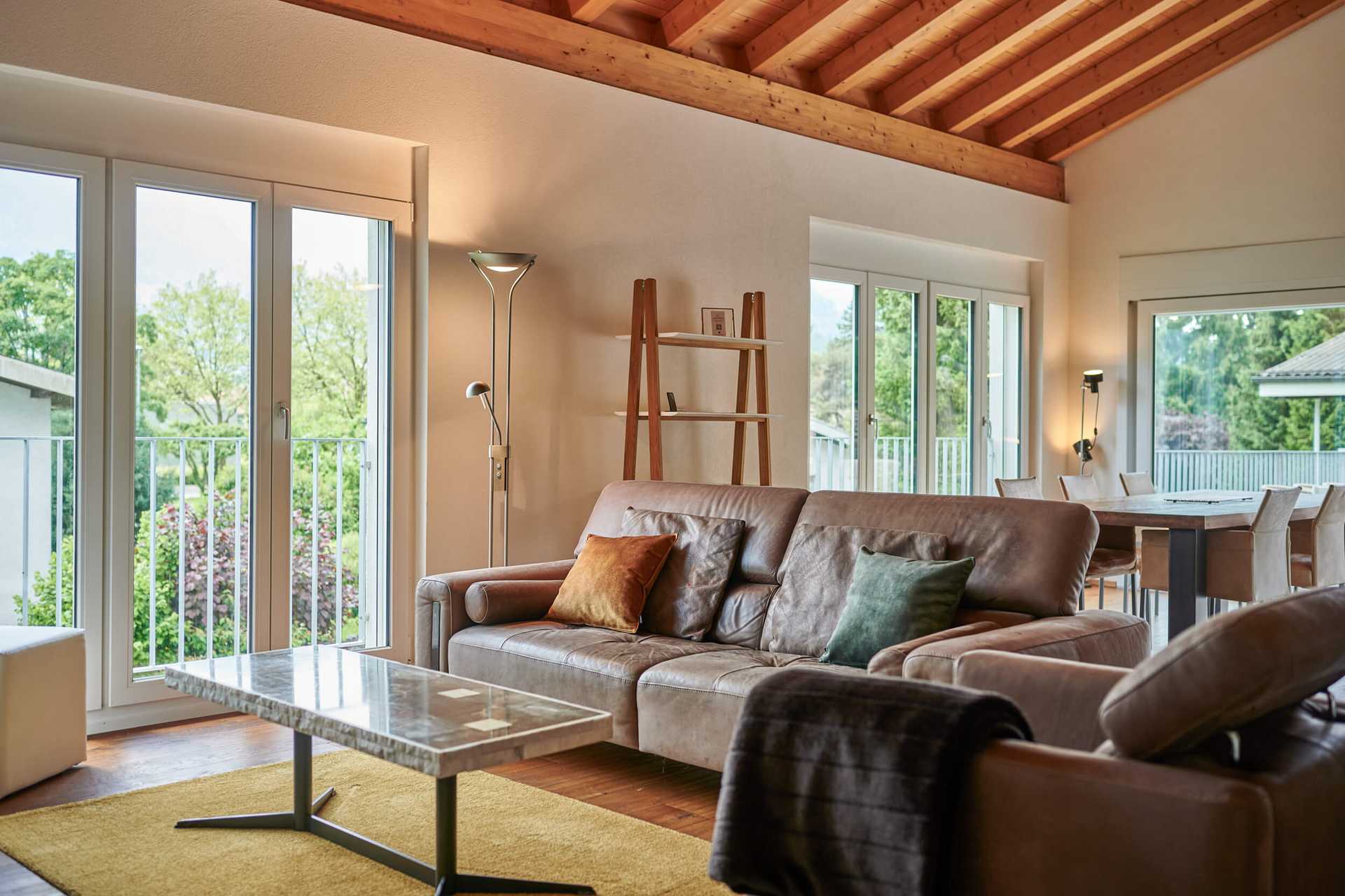 Terrace Vista, luxury apartment in Interlaken lounge room