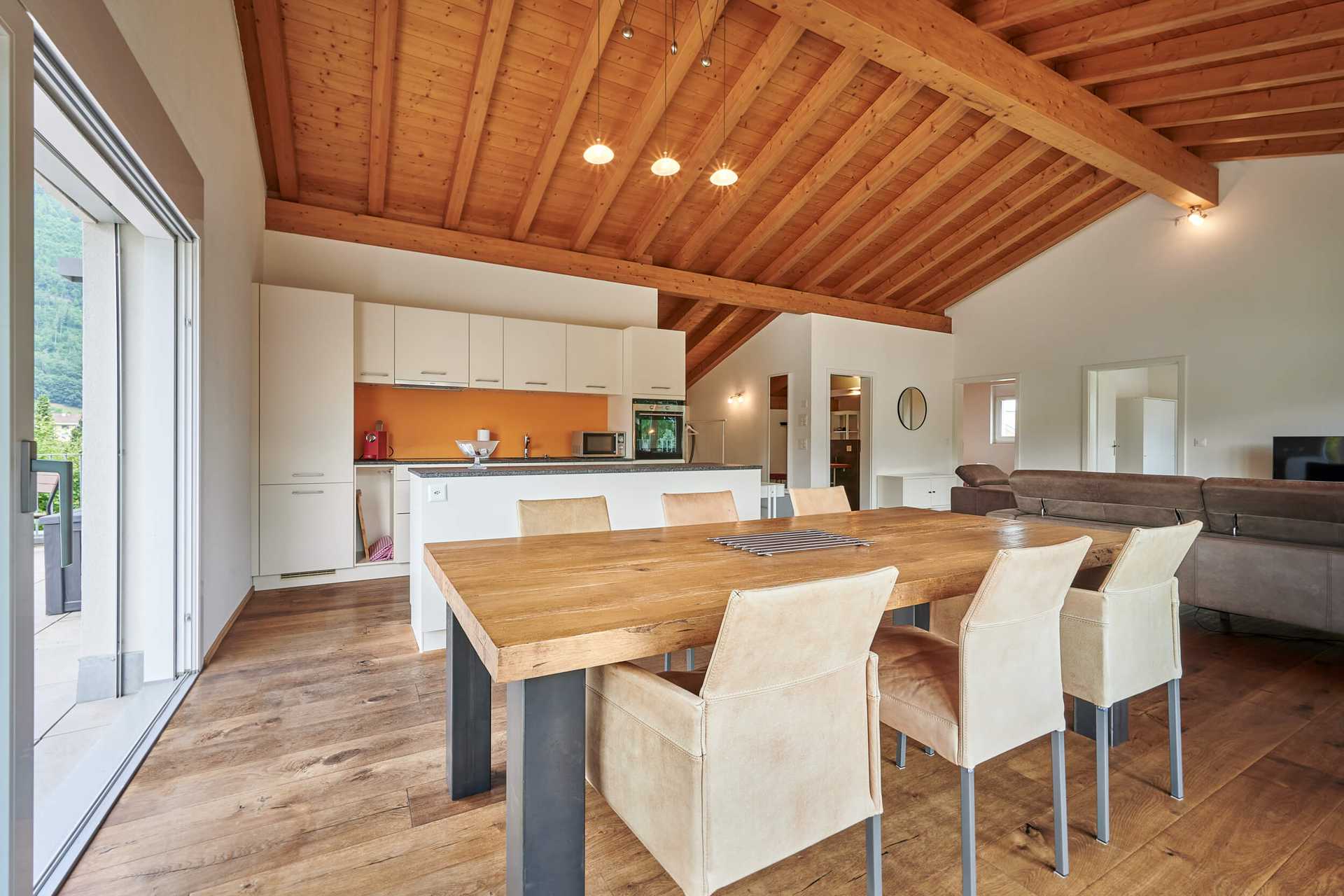 Terrace Vista, luxury apartment in Interlaken well designed interior